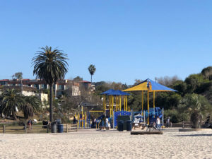 playground on Moonlight State Beach